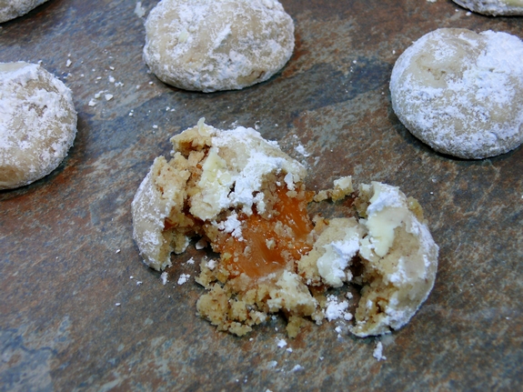 Caramel Nut Surprise Cookies NoblePig via noblepig com
