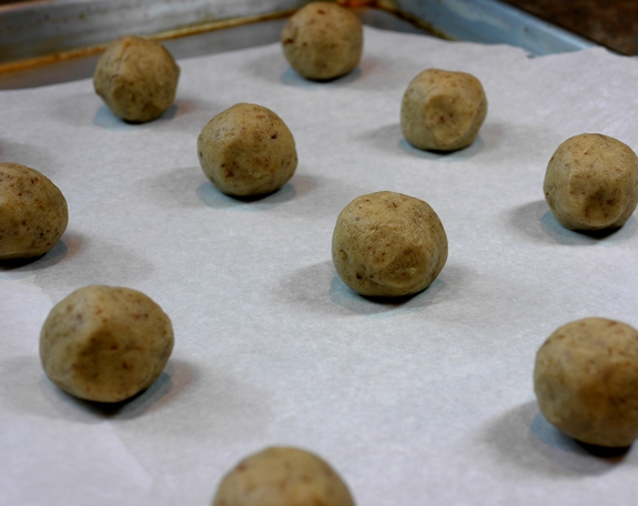 Caramel Nut Surprise Cookies cookie balls