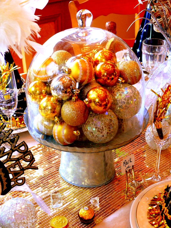 New Years Eve Table Setting Noble Pig Blog 2013 cloche