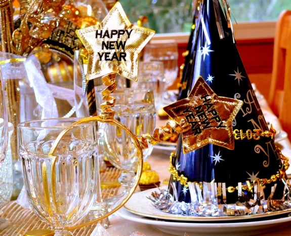 New Years Eve Table Setting Noble Pig Blog 2013 funny