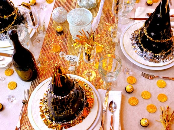 New Years Eve Table Setting Noble Pig Blog 2013 top