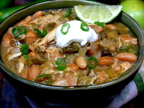 Slow Cooker Green Chicken Chile 1 1