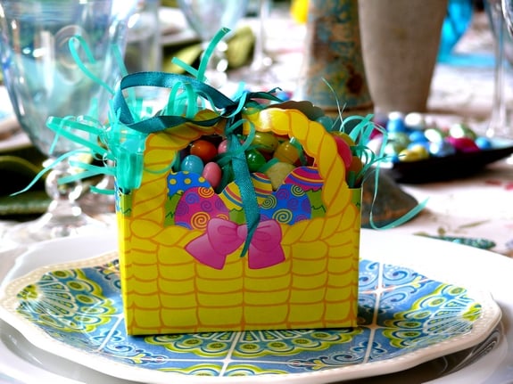 Easter Table Jellybean Box