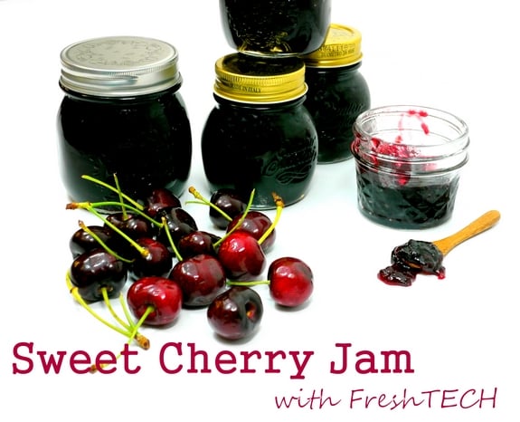 Sweet Cherry Jam with FreshTECH 1