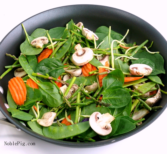 Healthy Breakfast Stir Frys low in calories and easy to make