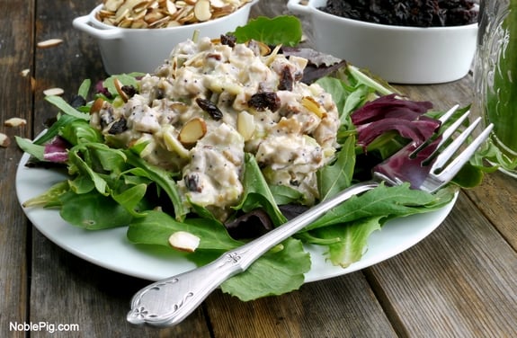 Noble Pig  Delicious Reduced Calorie Chicken Salad less than 300 calories per serving