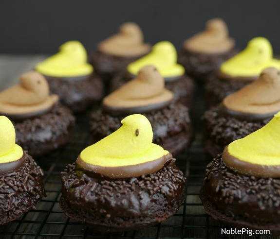 Peeps Chocolate Donut Nests from Noble Pig 1