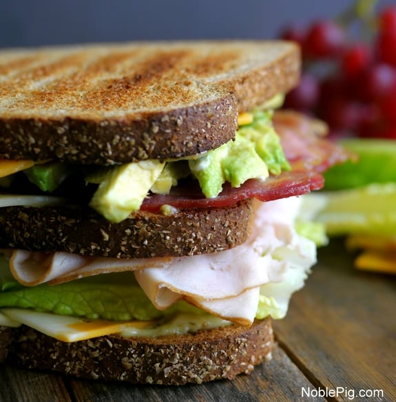 Ultimate Manly Picnic Sandwich with Sargento Cheese and Noble Pig 1