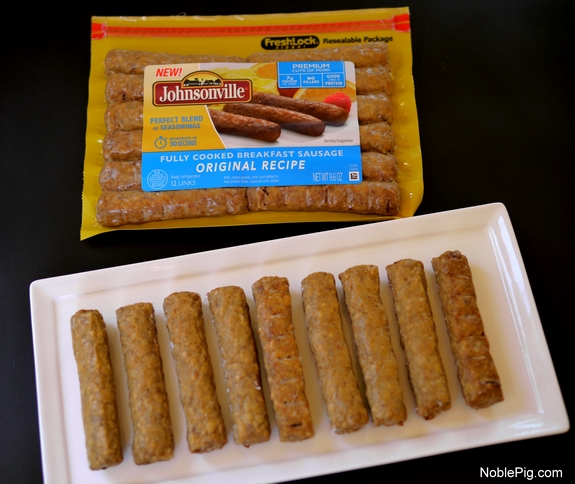 Sausage and Tortilla Wraps from Noble Pig Johnsonville