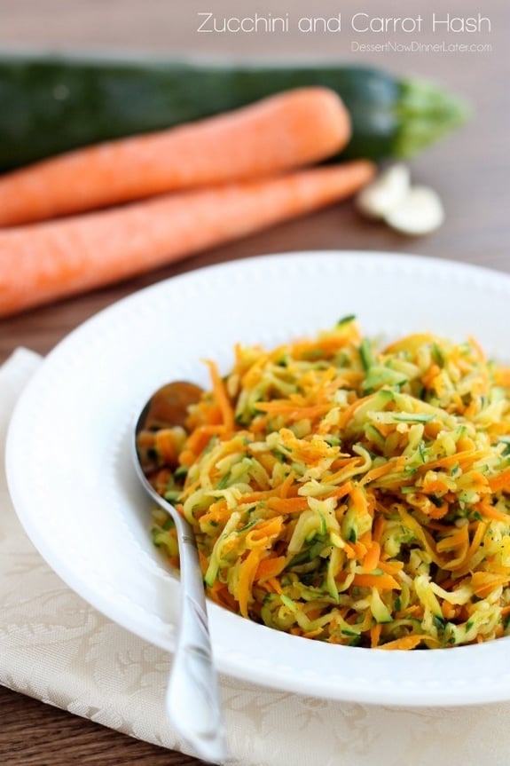Zucchini and Carrot Hash1