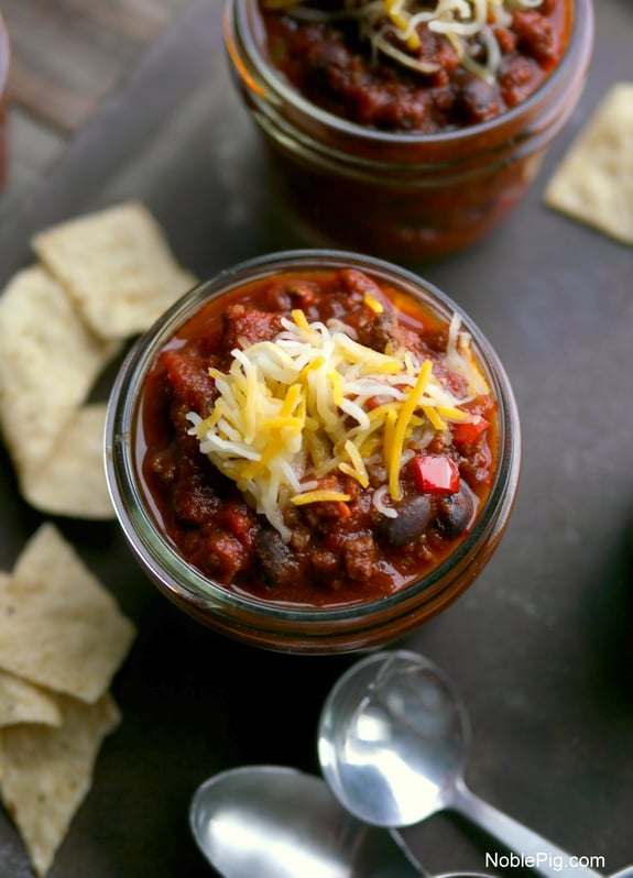 Slow Cooker Red Chili from Noble Pig 3