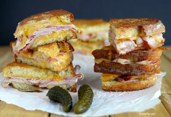 Epic Grilled Ham and Cheese Sandwich you will never make grilled cheese any other way