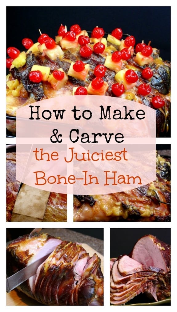 How to Make and Carve the Juciest Whole Bone In Holiday Ham on the planet