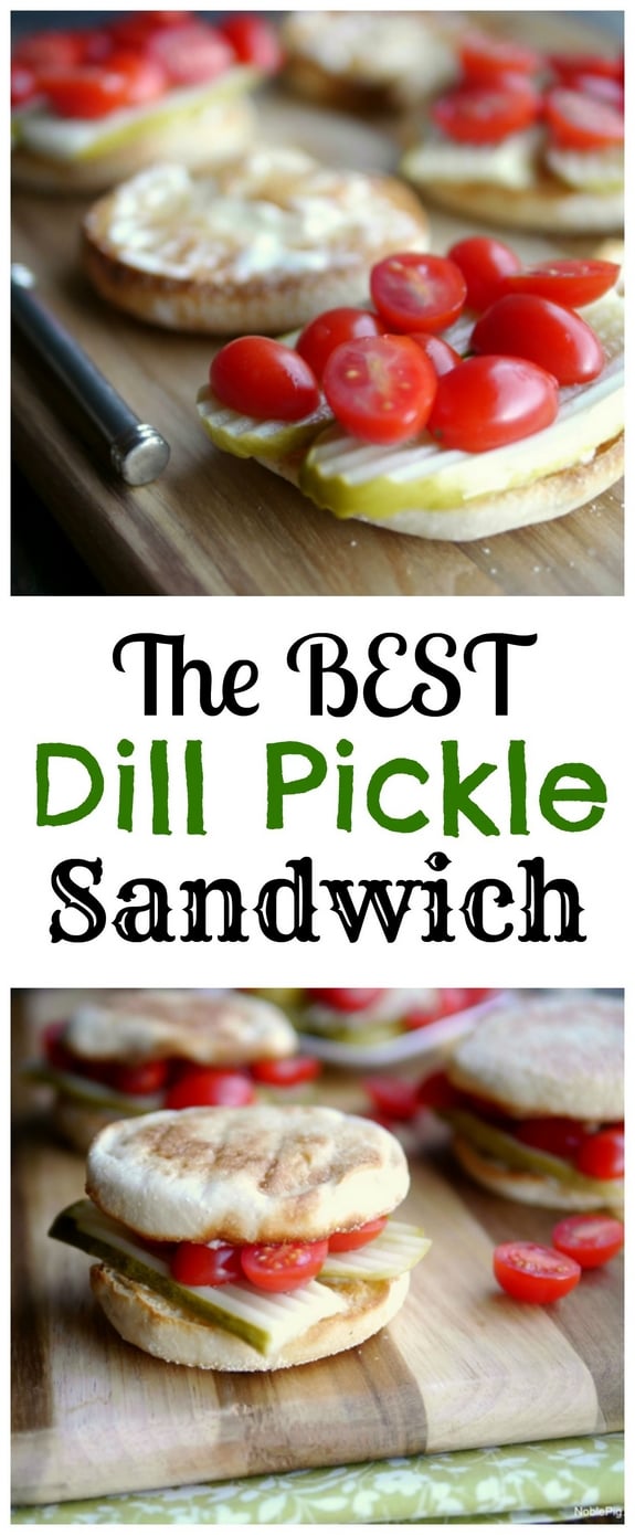 The Best Dill Pickle Sandwich youll just have to trust