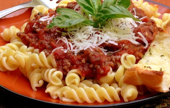 Noble Pig's Red Pasta Meat Sauce