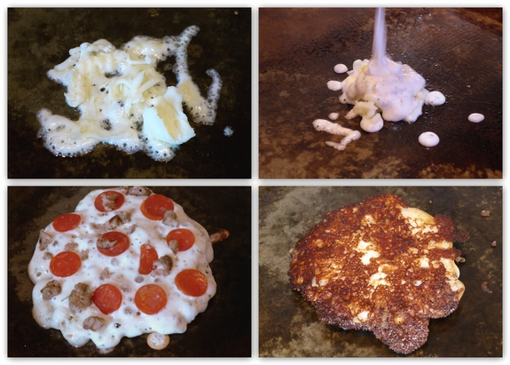 Mini Pepperoni Pizza Pancakes collage