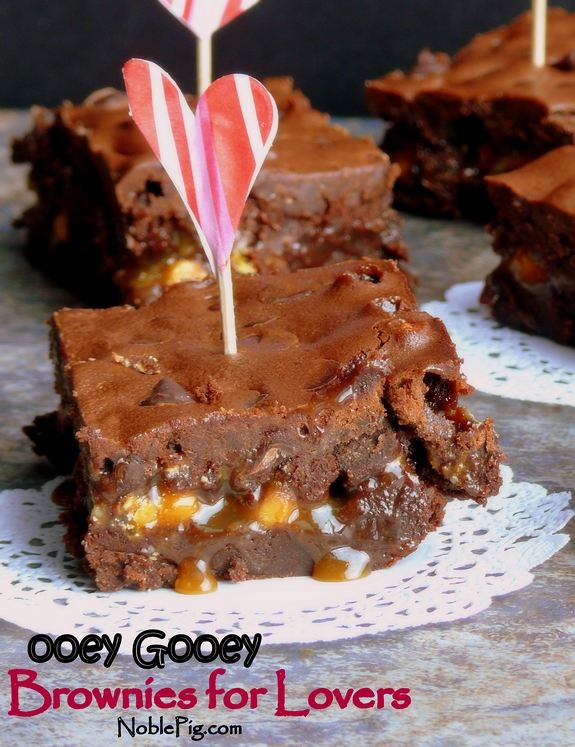 Ooey Gooey Brownies for Lovers Perfect for Valentines Day
