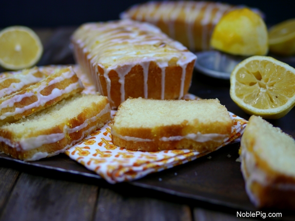 Noble Pig Buttermilk Lemon Scented Cake Loaves slices