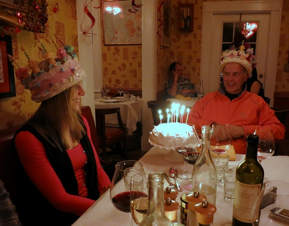 Noble Pig Steve Amys Birthday at Bistro Maison