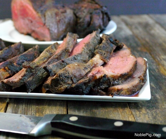 Grilled Butterflied Leg of Lamb from NoblePig 1