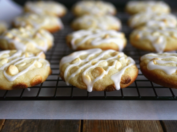Lemon White Chocolate Soft Baked Cookies from Noble Pig perfect