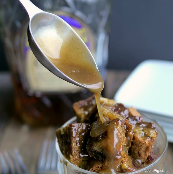 Easy Sticky Toffee Pudding Cake with Boozy Toffee Sauce                