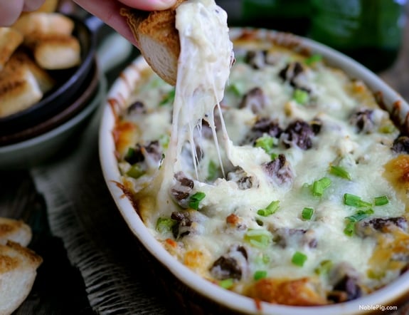 Philly Cheesesteak Dip from Noble Pig Oregon 1