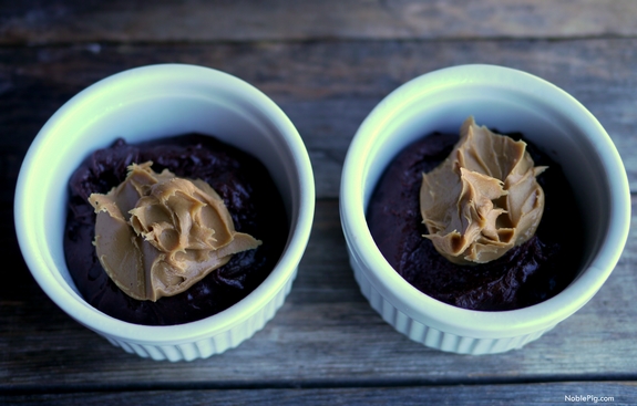 Molten Peanut Butter Chocolate Cakes from Noble Pig 3