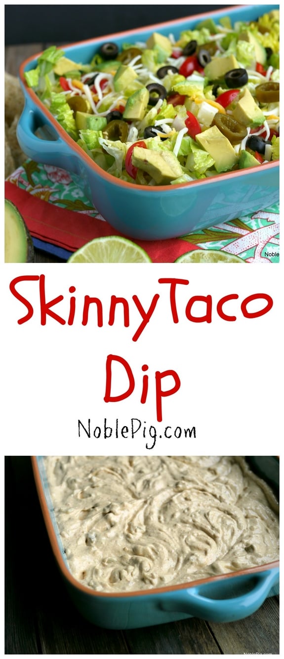 Skinny Taco Dip