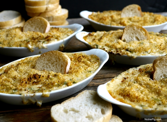 Louisiana Blue Crab Gratin the perfect appetizer or main meal 