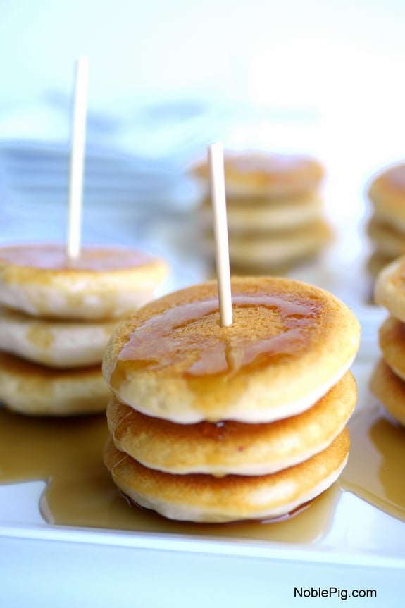 Perfect Silver Dollar Pancakes that are perfectly round and fluffy everytime 