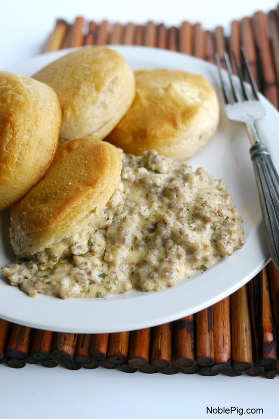 The Best 5 Ingredient Sausage Gravy so easy to make