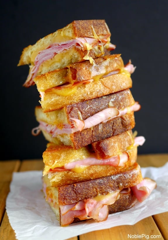 Epic Grilled Ham and Cheese Sandwich its all about the ingredients