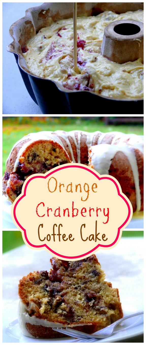 Orange Cranberry Coffee Cake