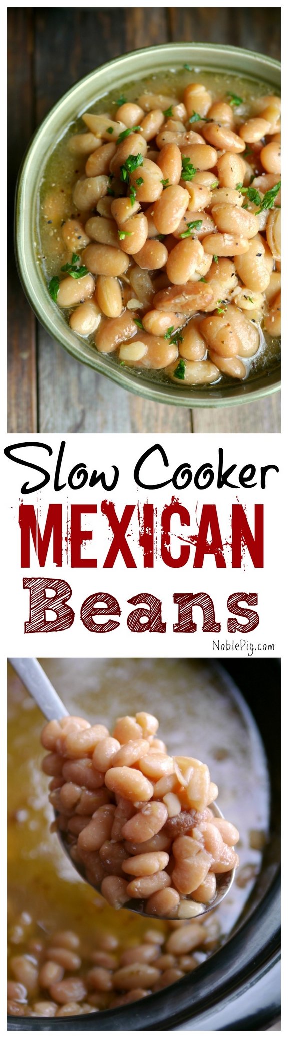 Slow Cooker Mexican Beans