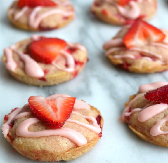Strawberry Shortcake Cookies are delicious bites of heaven
