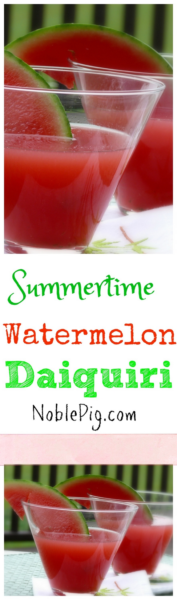 Summertime Watermelon Daiquiri