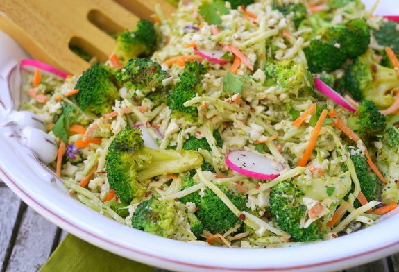 Grilled Broccoli Salad tastes great