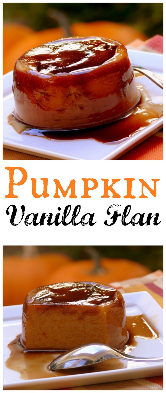 Pumpkin Vanilla Flan