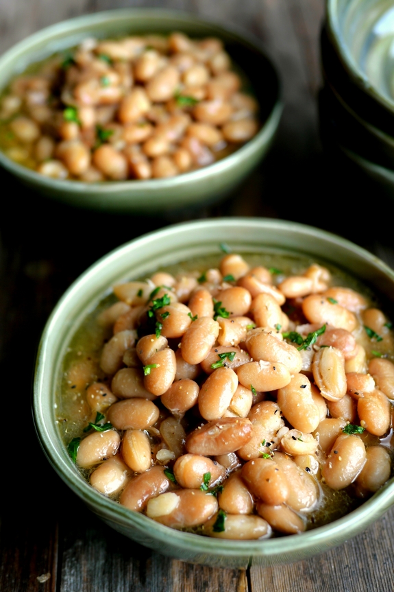 Slow Cooker Mexican Beans are an amazing side dish or they are perfect on their own