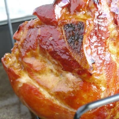 Baked Ham with Rum and coke glaze