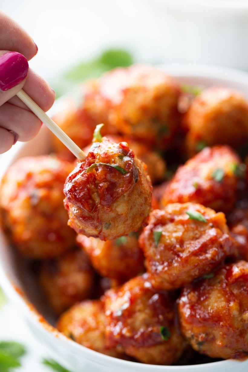 game day meatballs