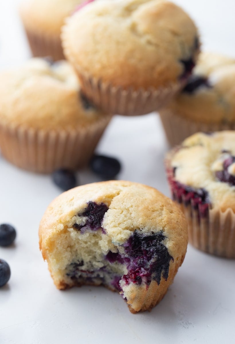 blueberry cream muffins