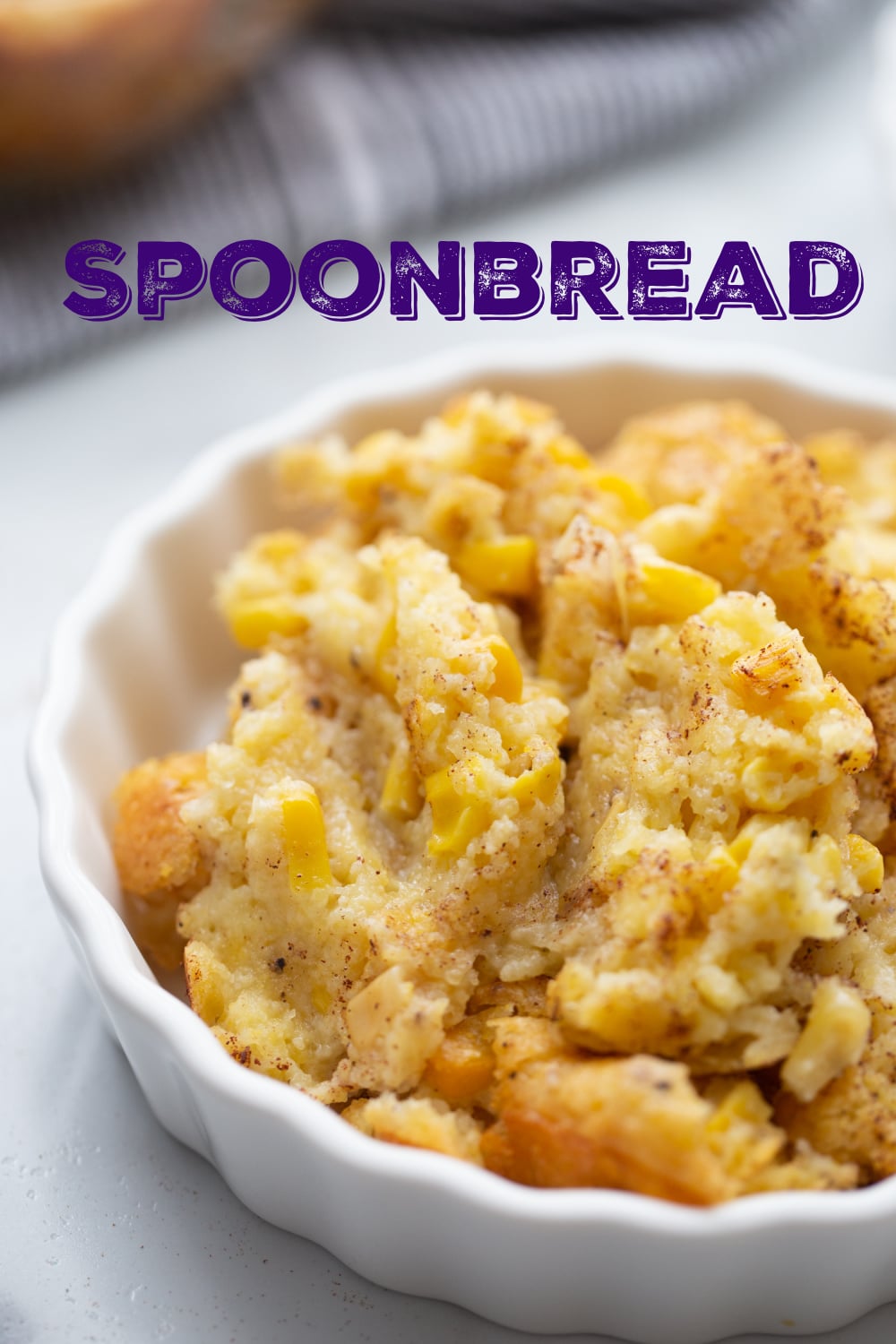 Spoonbread, also known as corn pudding or corn casserole, secures its spot as a side dish favorite, ready to grace your table throughout the year. Simple enough for a weeknight, but is a particular favorite served next to the holiday ham. via @cmpollak1