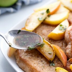 Pork Cutlets with apples
