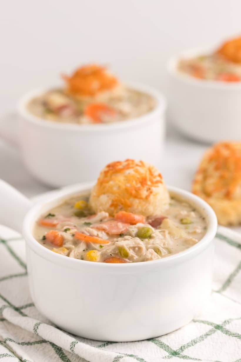 easy chicken pot pie soup