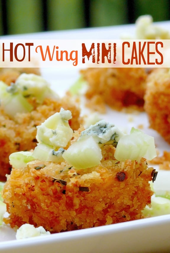 Hot Wing Mini Cakes 
