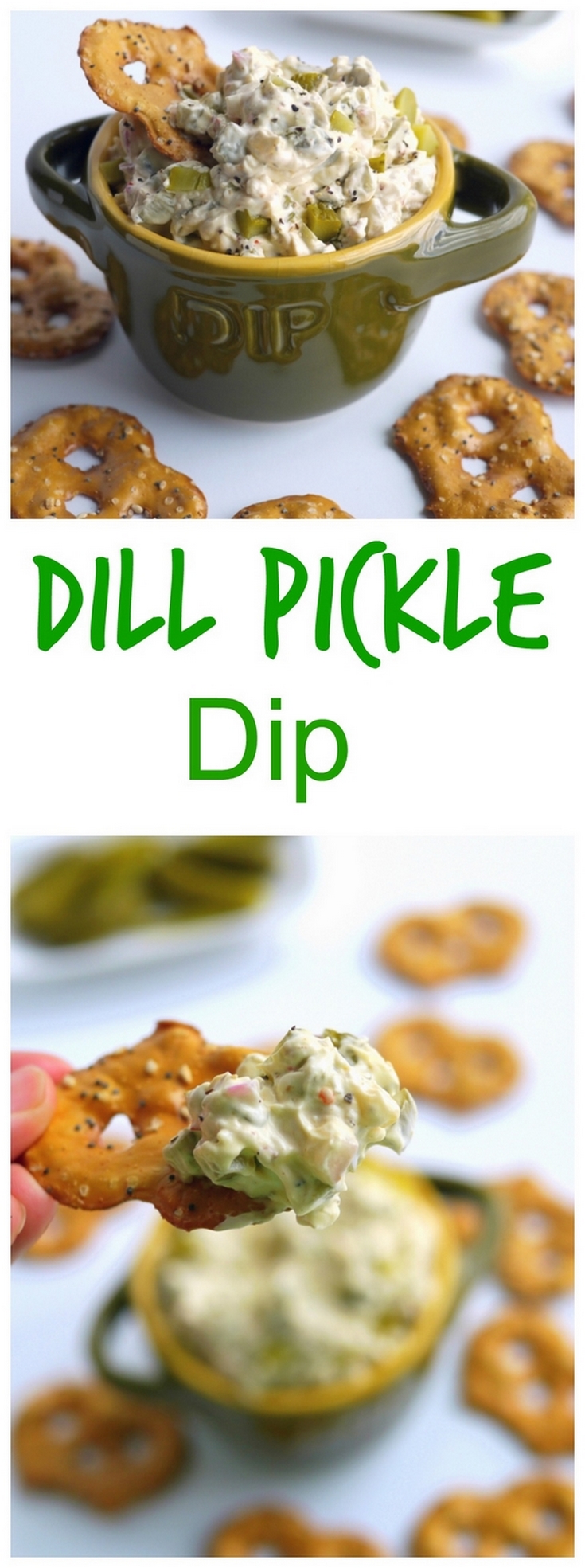 VIDEO + Recipe: Dill Pickle Dip is one mouth-puckering experience you'll want to have from NoblePig.com. via @cmpollak1