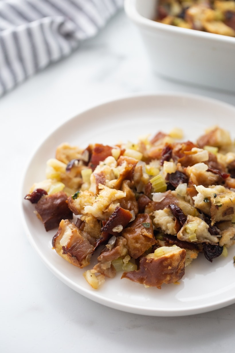 bread stuffing with bacon