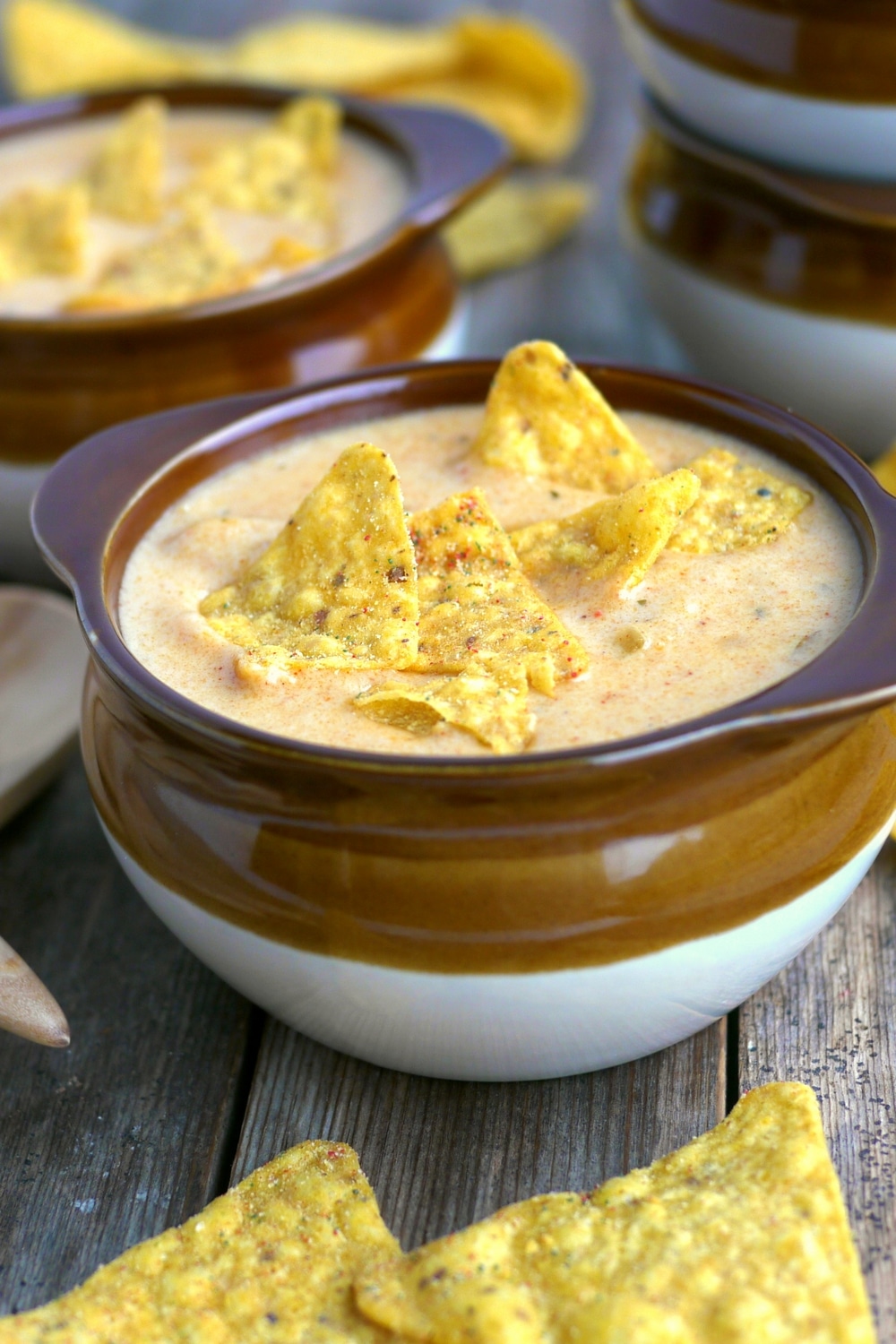 This Cool Ranch Doritos Cheese Soup is going to make you the most popular person in your house. The authentic flavor of a favorite chip can now be eaten with a spoon. Who even knew that was even possible? It wasn't until now. via @cmpollak1